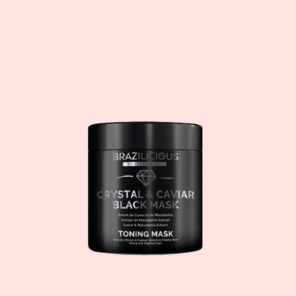 Crystal & Caviar Black Mask