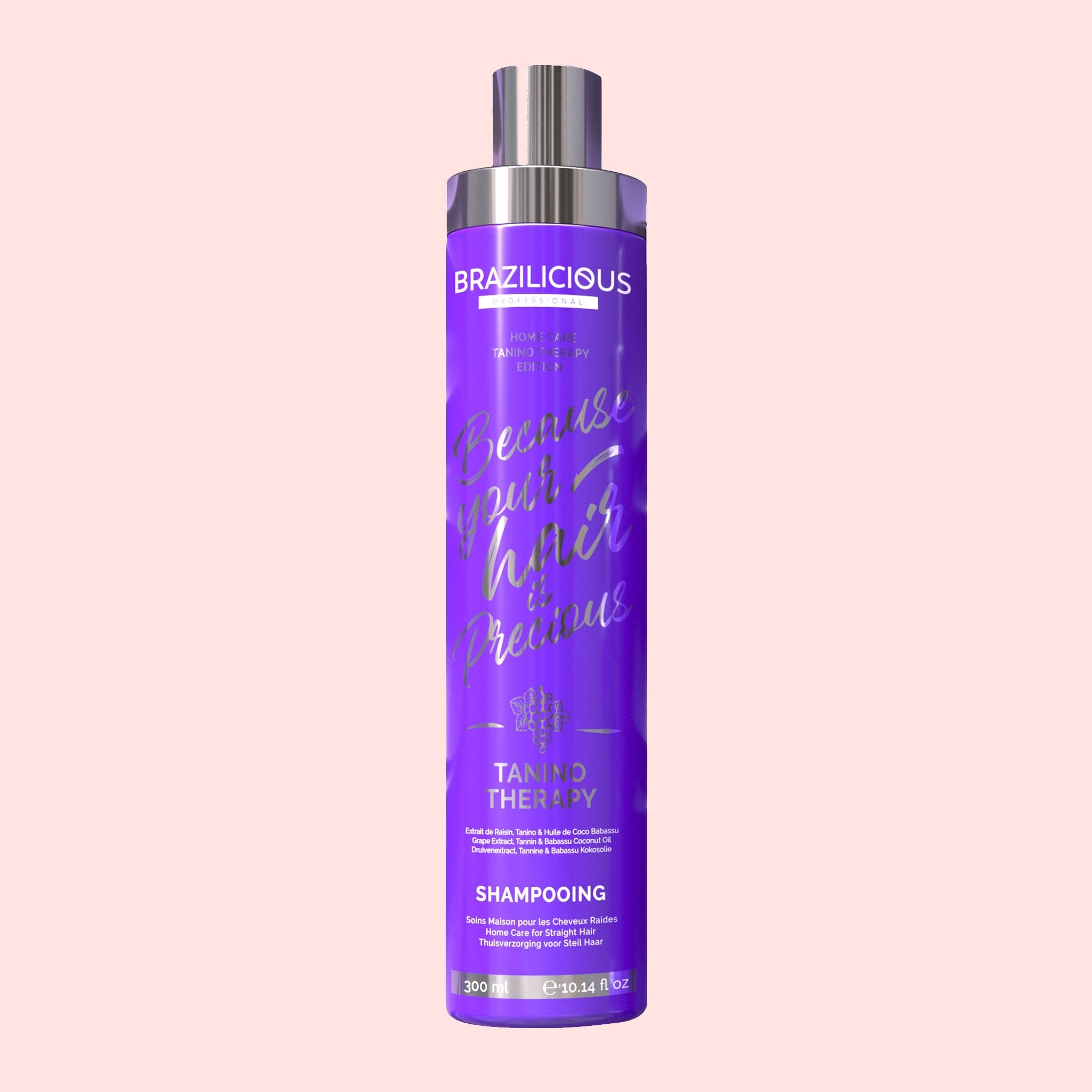 Shampoo der Tanino Therapy Serie von Brazilicious Professioanl