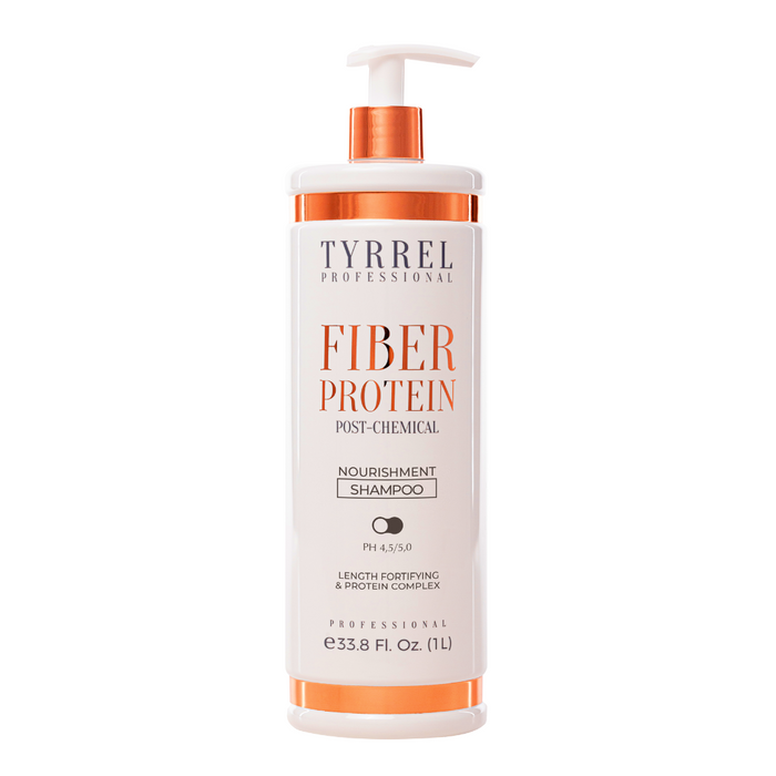 Nährendes und feuchtigkeitsspendendes Shampoo – Tyrrel Fiber Protein Moisturizing Shampoo 1L